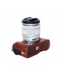 Fujifilm X-M1 Genuine Leather Half Camera Case