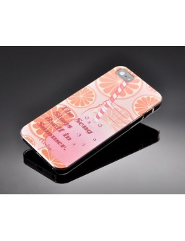 Iced Drink Bling Swarovski Crystal Phone Cases - Pink